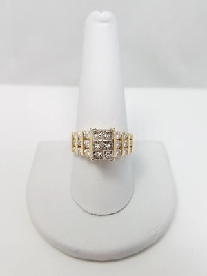 1.50ctw Natural Diamond 14k Gold Engagement Ring