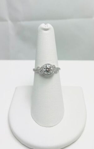 New! .71ct VS G Natural Diamond 18k Gold Engagement Ring