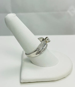 Gorgeous 1ctw Natural Diamond 14k White Gold Engagement Ring