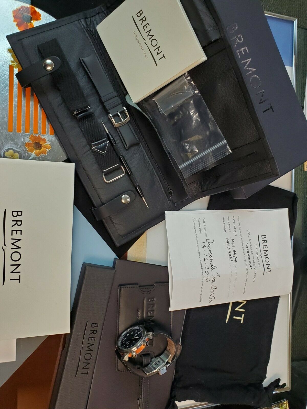 $5000 Bremont MBII Martin Baker Automatic Men's Watch